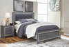 Lodanna - Queen Panel Footboard - Gray