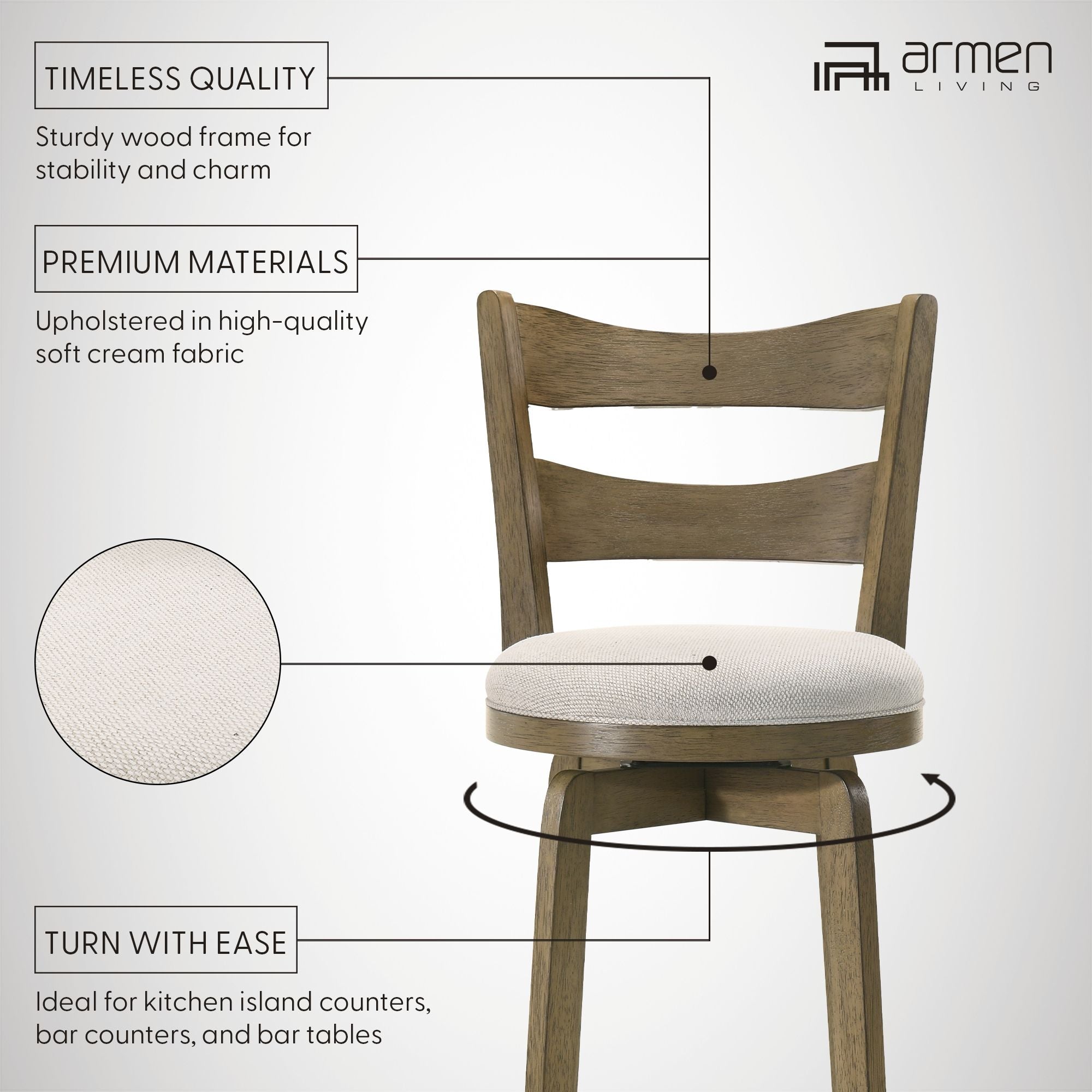 Blair - Swivel Counter Stool