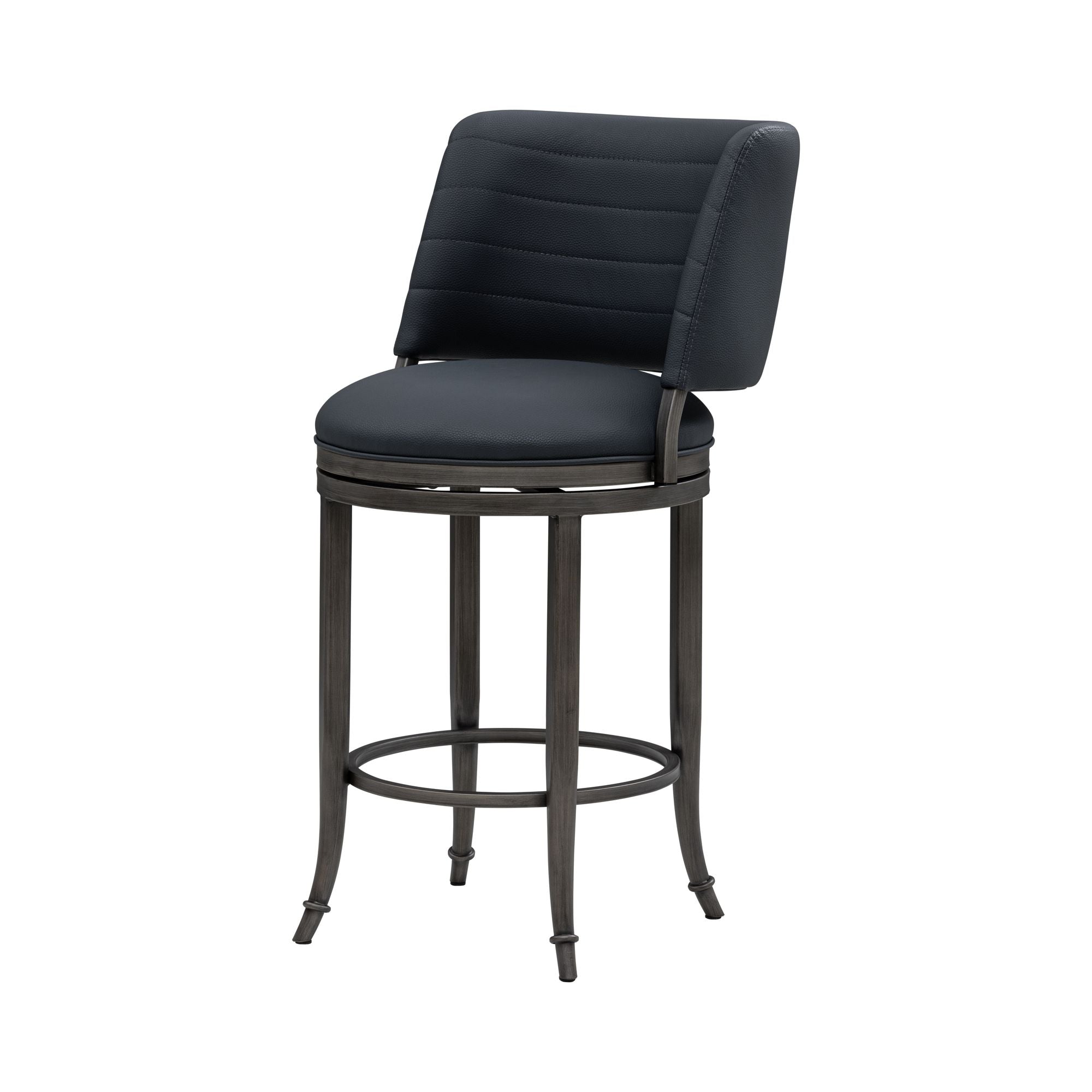 Torres - Upholstered Swivel Counter Height Barstool