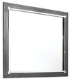 Lodanna - Bedroom Mirror - Gray