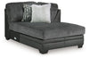 Brixley Pier - Raf Corner Chaise - Graphite