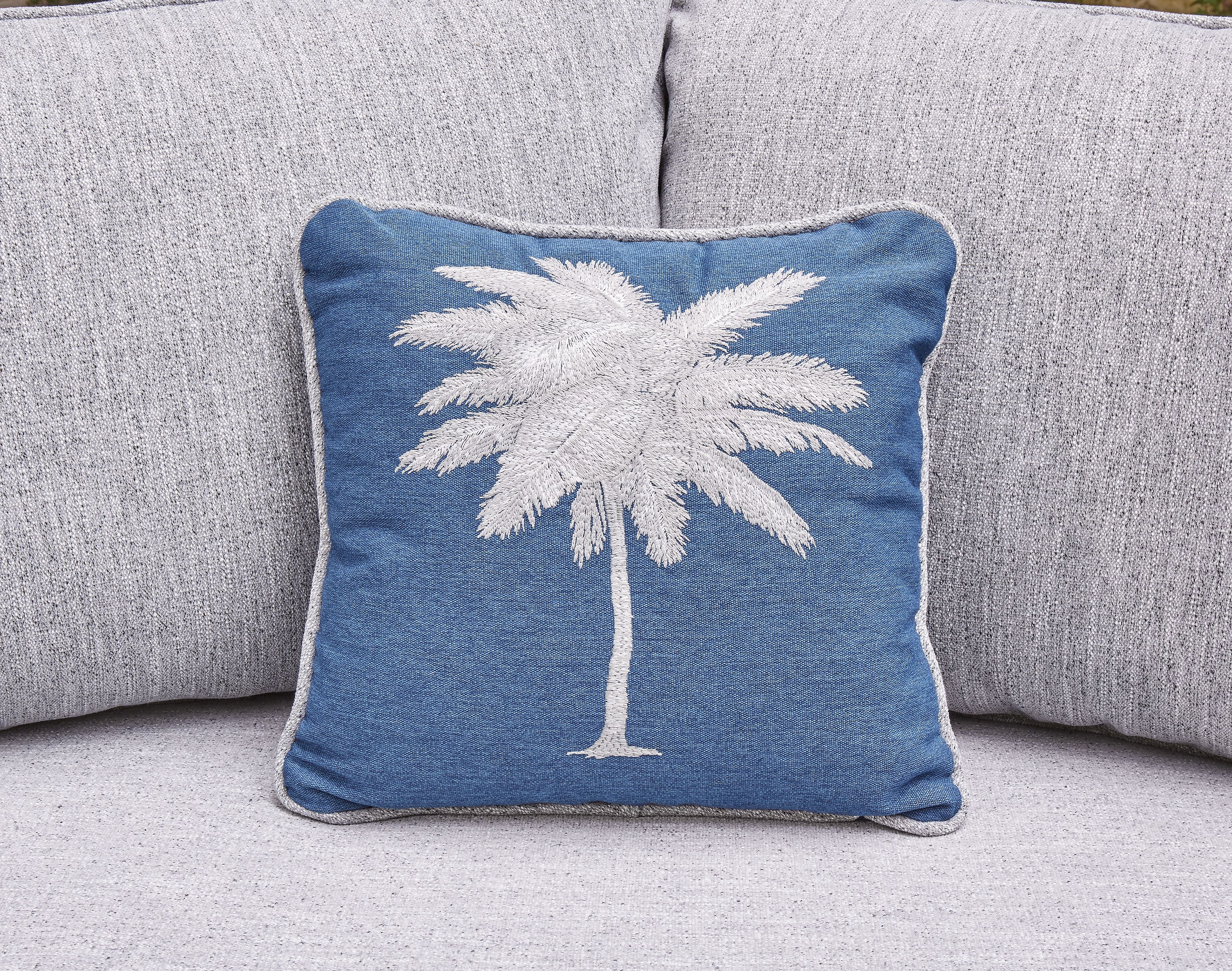 Naples Beach - RAF/LAF Loveseat w/Cush (Set of 2) - Light Gray