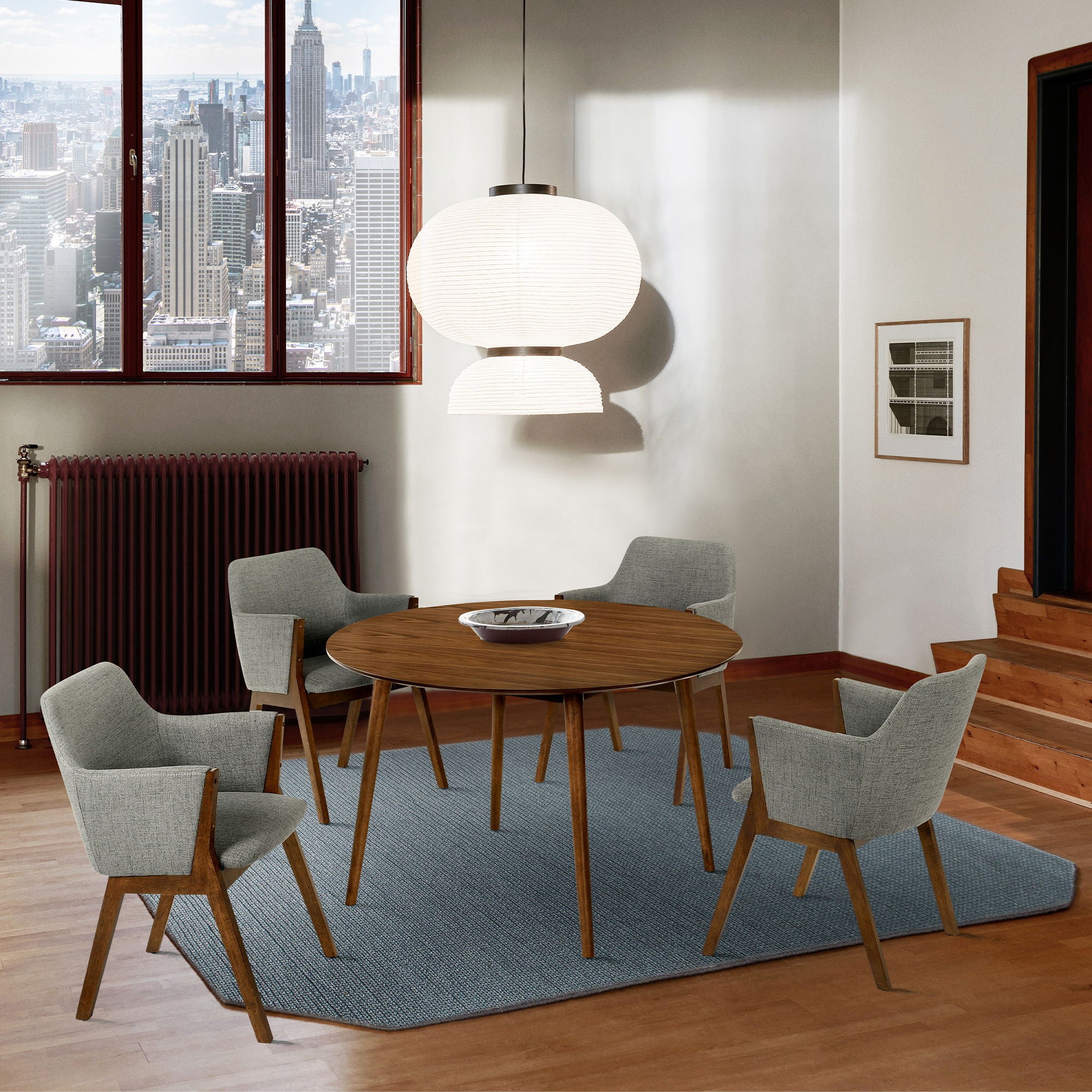 Arcadia And Renzo - 48" Round Dining Room Set