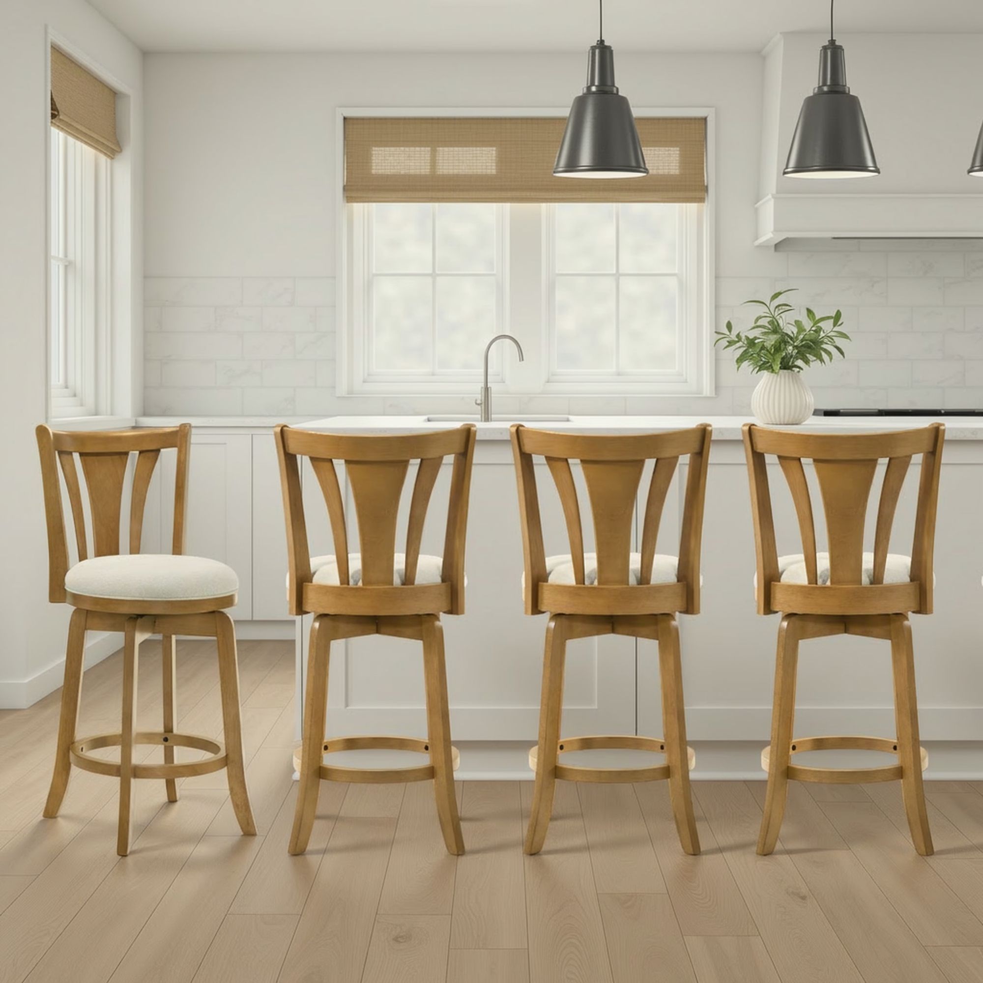 Elle - Swivel Counter Stool