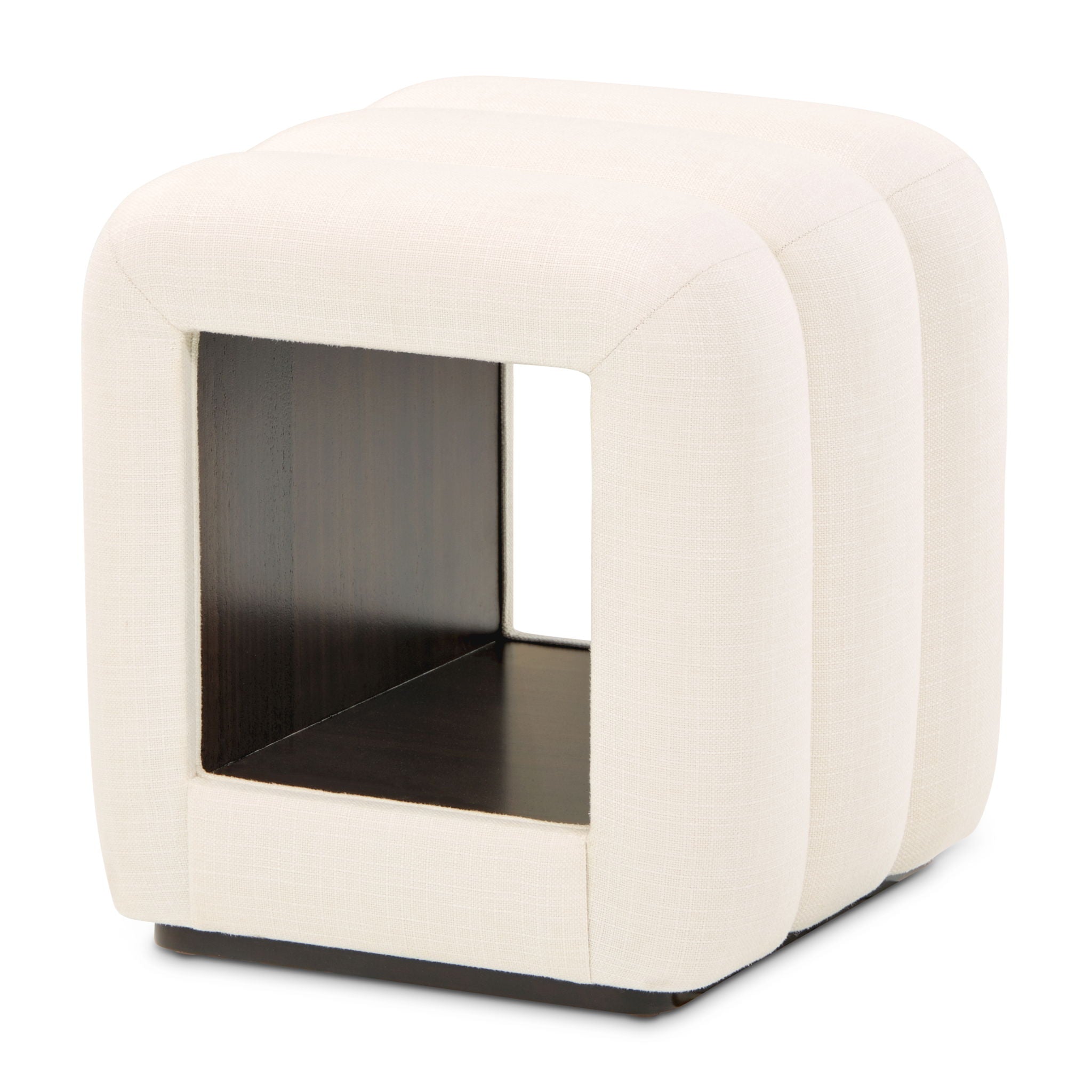 Belmont Place - Vanity Bench - Cream / Espresso