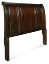 Porter - Headboard Queen Sleigh - Rustic Brown