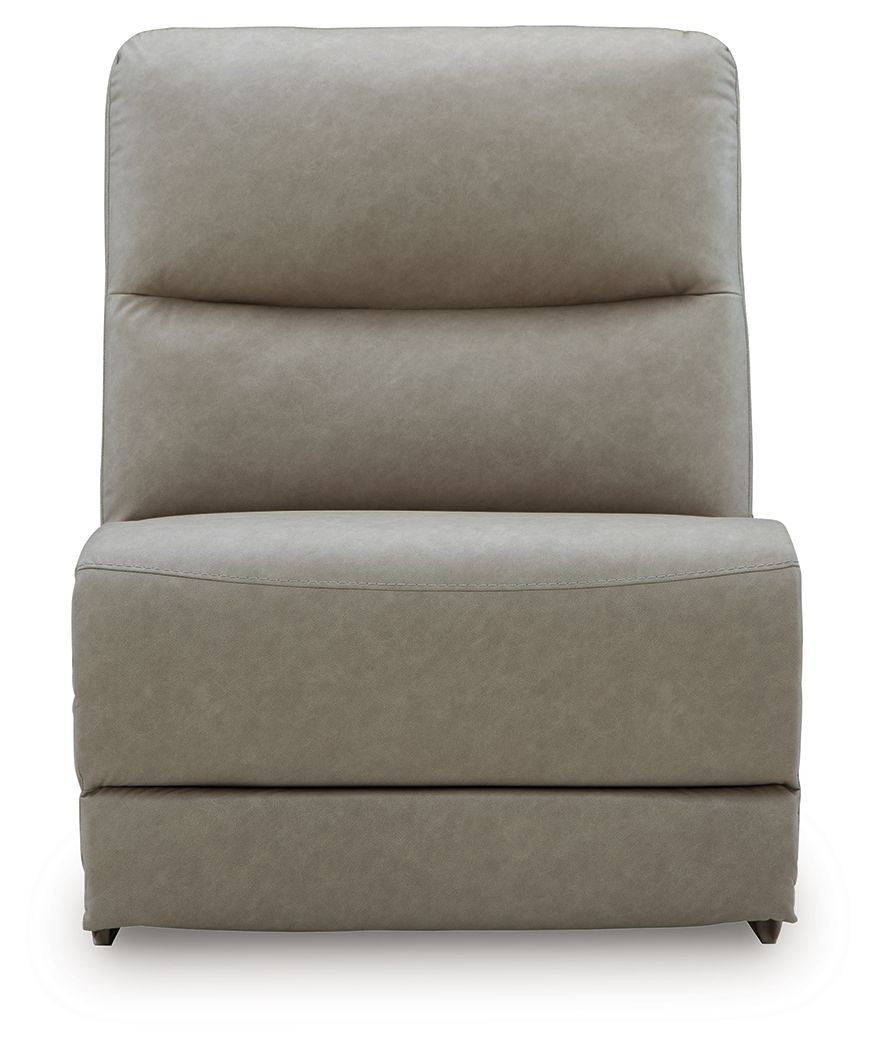 Narwhal Place - Armless Chair - Pebble