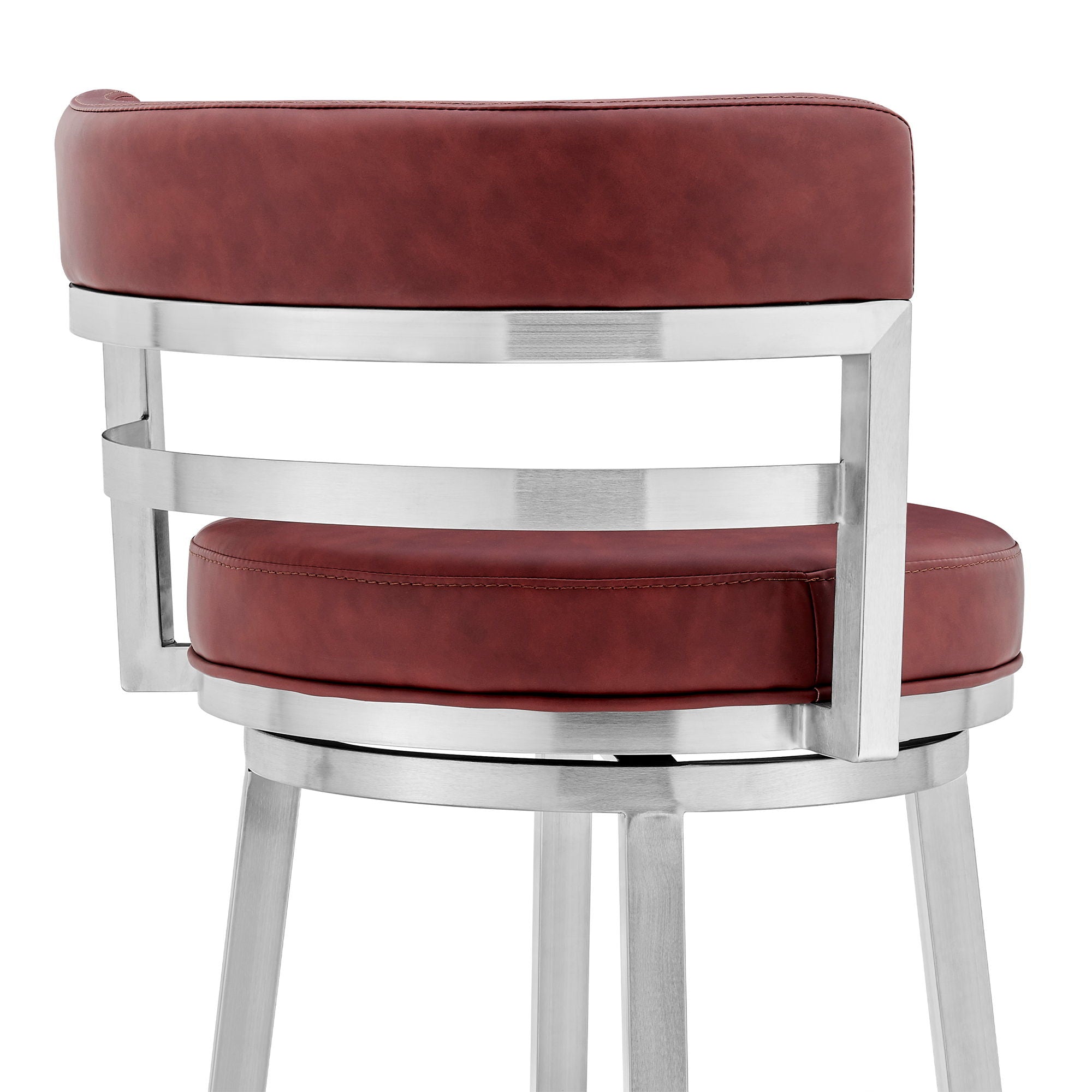 Madrid - Swivel Stainless Steel Bar Stool