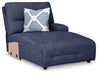 Acklen Place - Raf Power Reclining Back Chaise - Navy