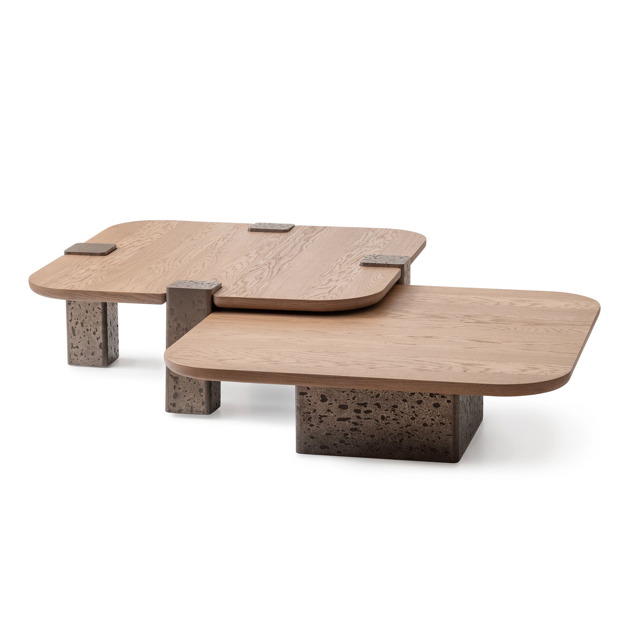 Bristol Point - Short Cocktail Table - Saddle Brown