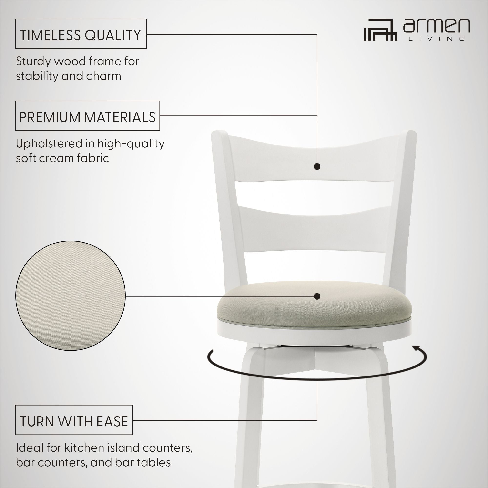 Blair - Swivel Counter Stool