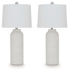 Vauville - Poly Table Lamp (Set of 2) - White