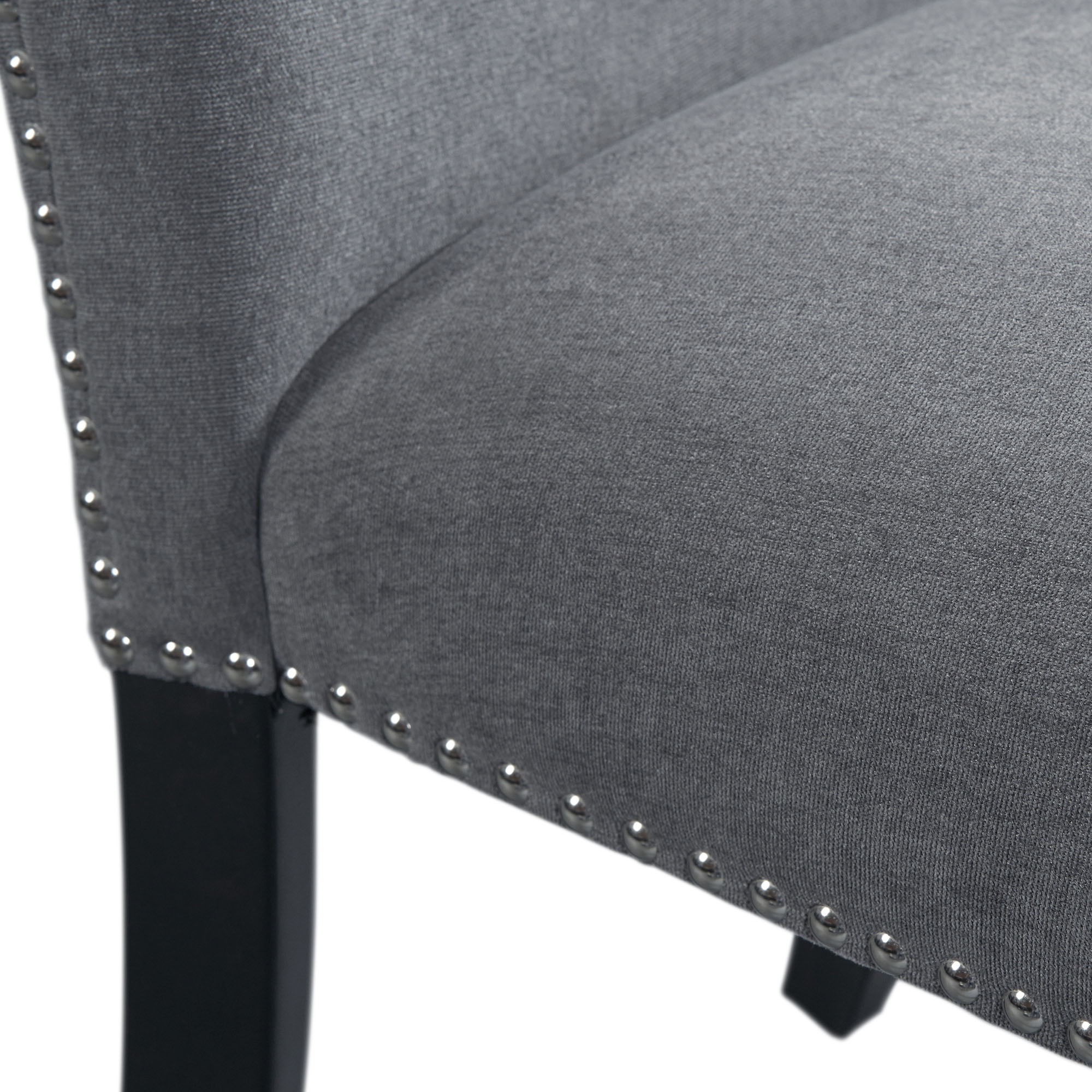 Tuscany - 5 Piece Standard Height Dining Set (Table & Four Chairs) - Charcoal