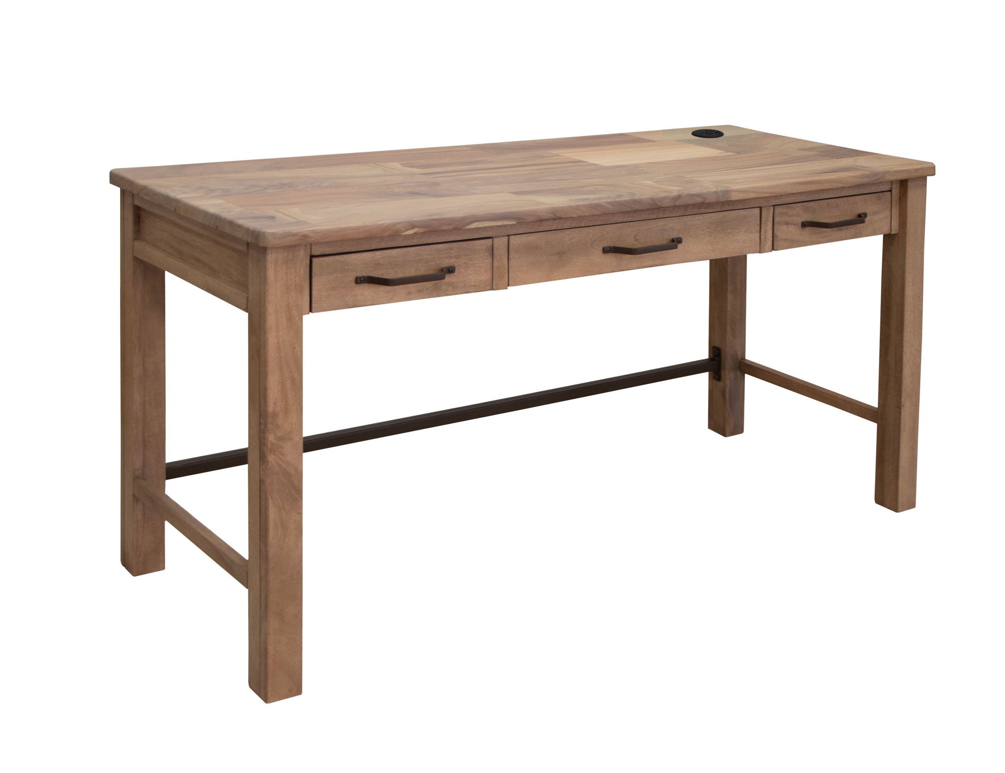 Natural Parota - Desk - Brown Cappuccino