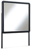 Rowanbeck - Bedroom Mirror - Black