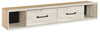 Cambeck - T/F Side Storage w/Rail - Whitewash