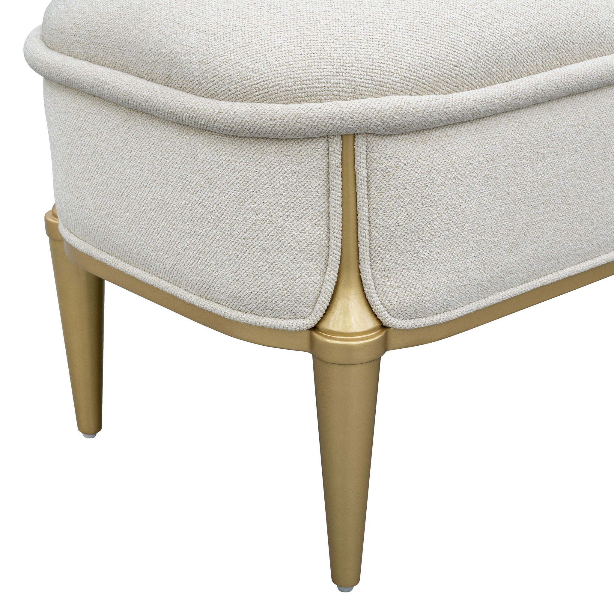 Scotts Square - Accent Bench - Light Champagne
