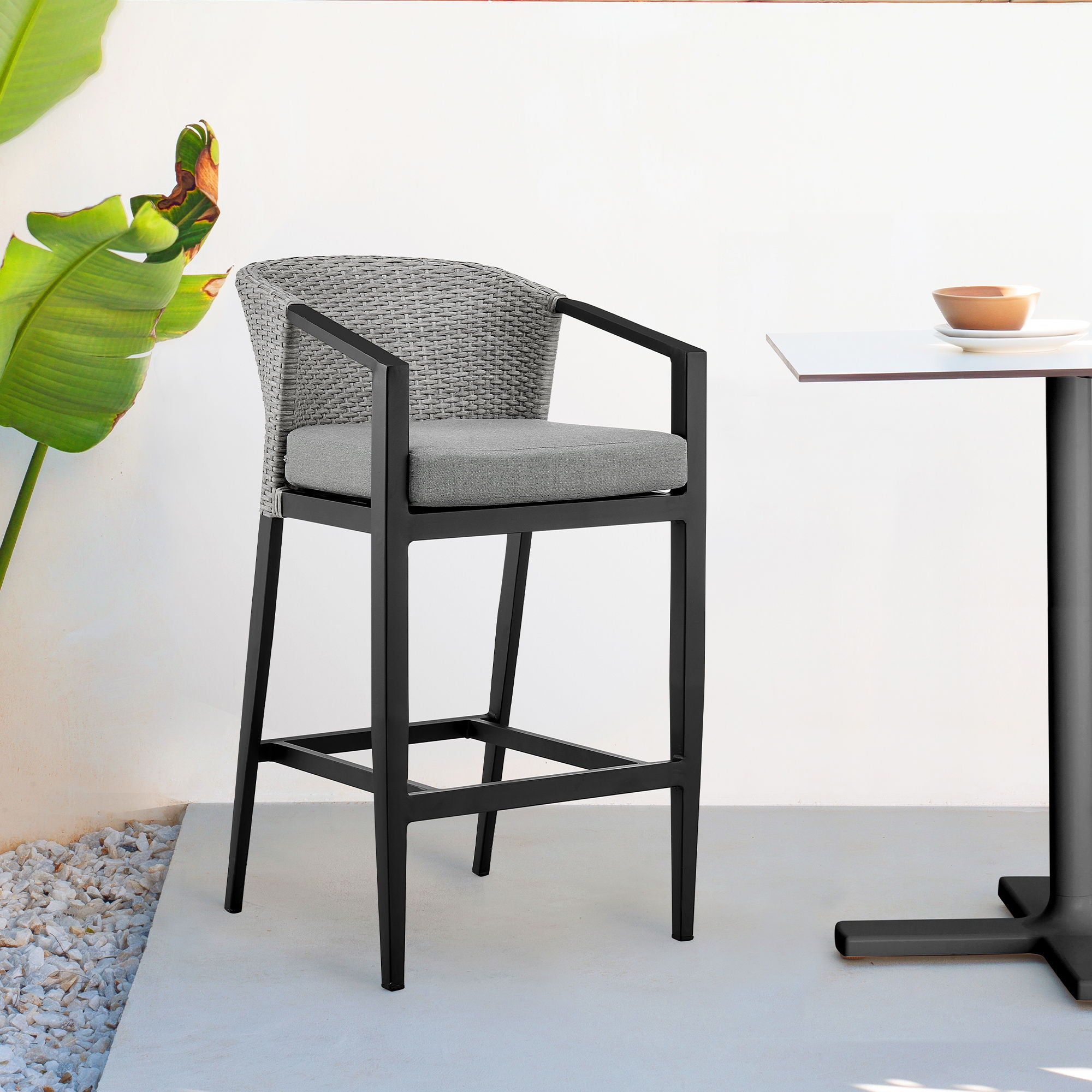 Palma - Outdoor Patio Bar Stool Set