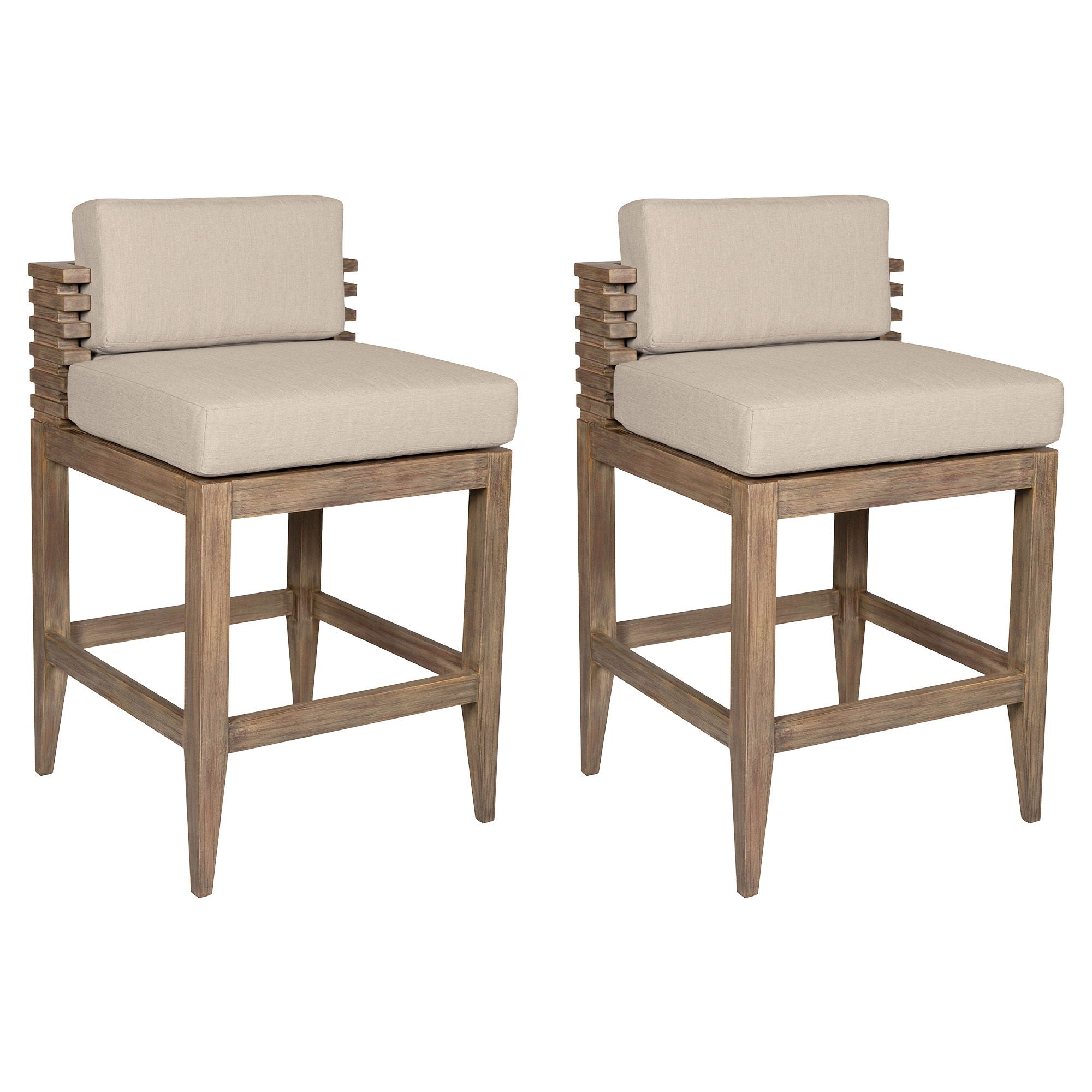 Vivid - Outdoor Patio Counter Stool Set