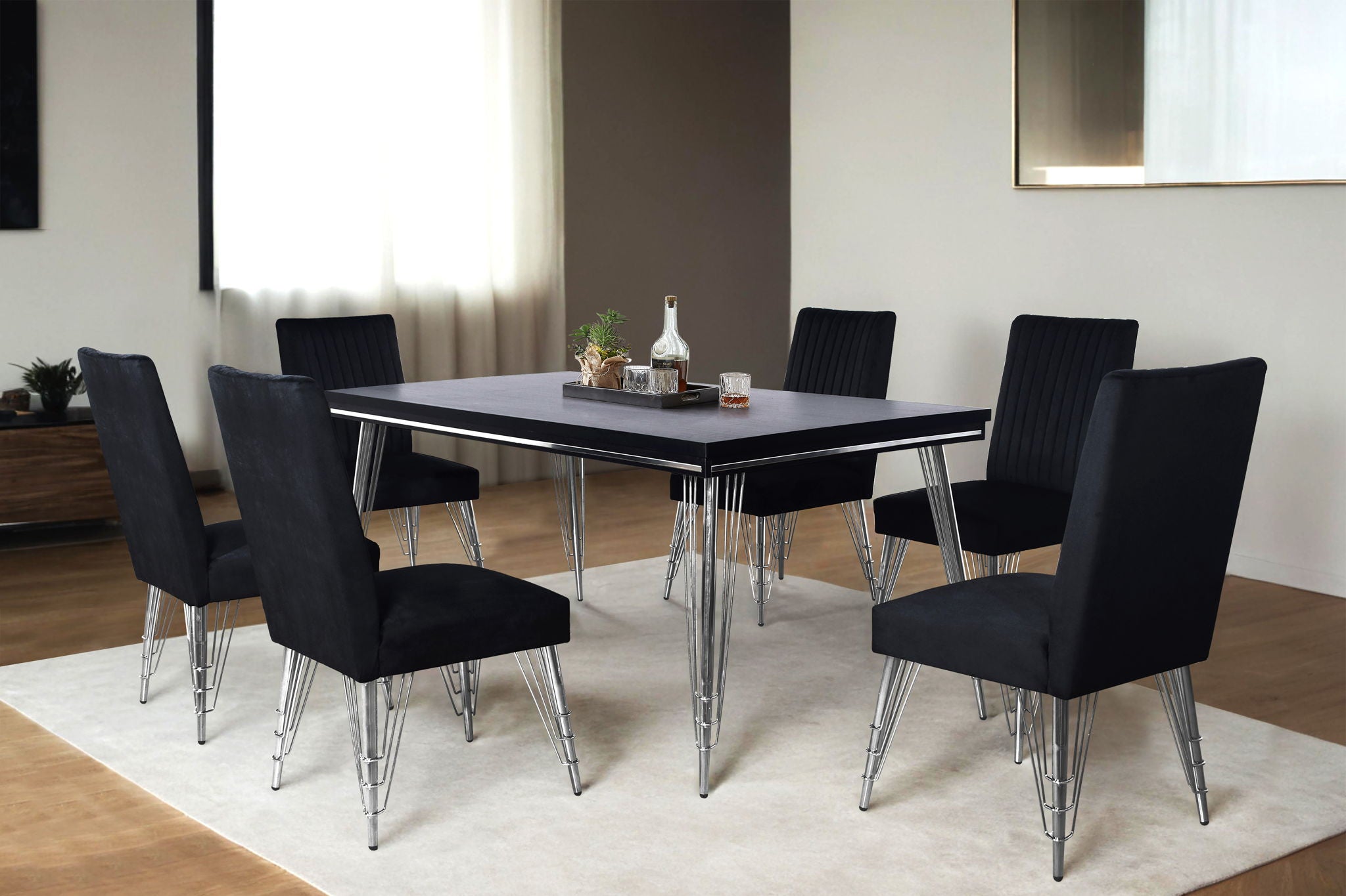 Ava - Dining Chair (Set of 2) - Black