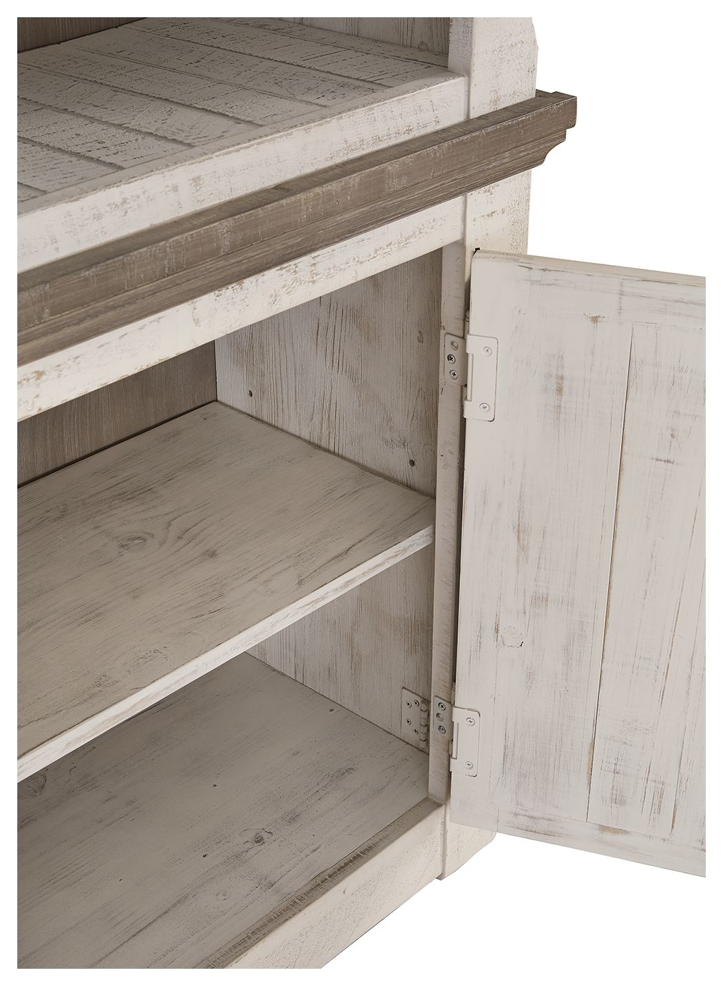 Havalance - Right Pier Cabinet - Brown / Beige