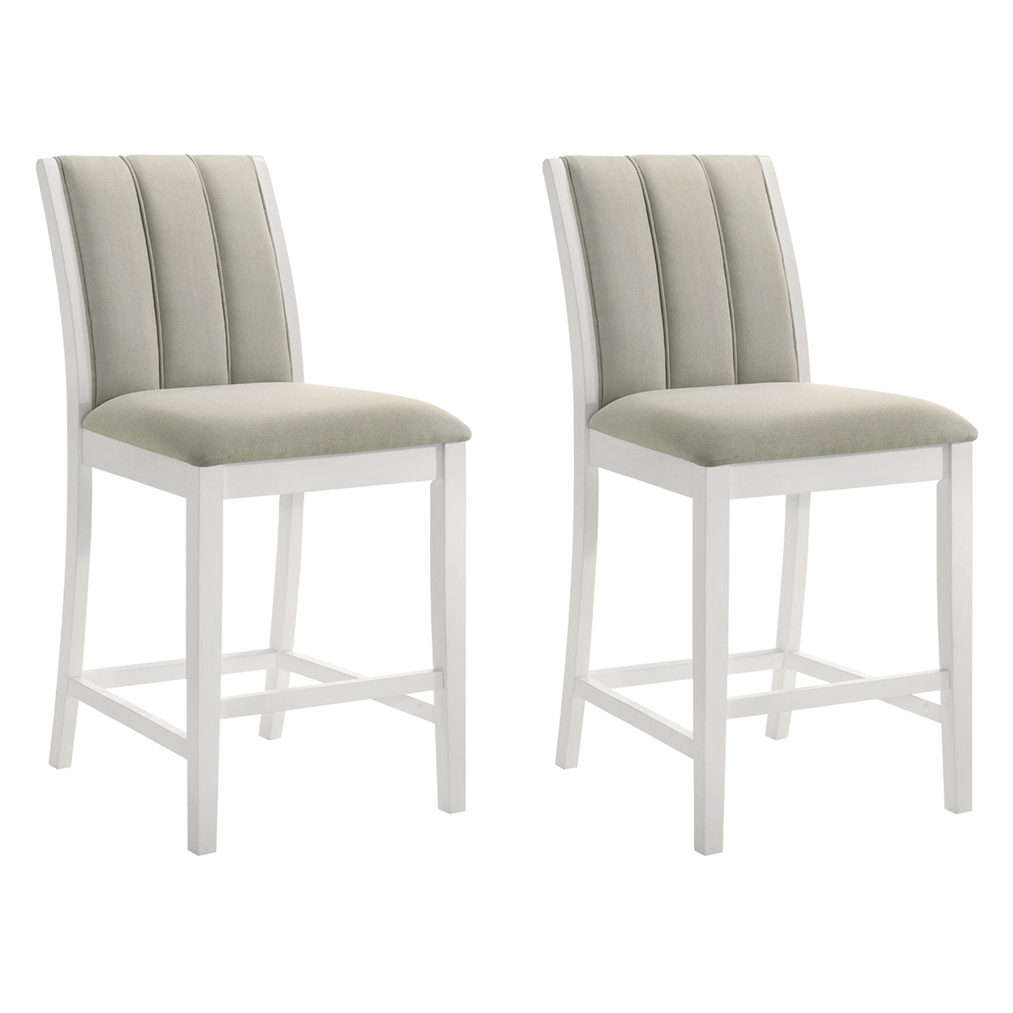 Nolan - 26" Counter Height Rubberwood Barstool