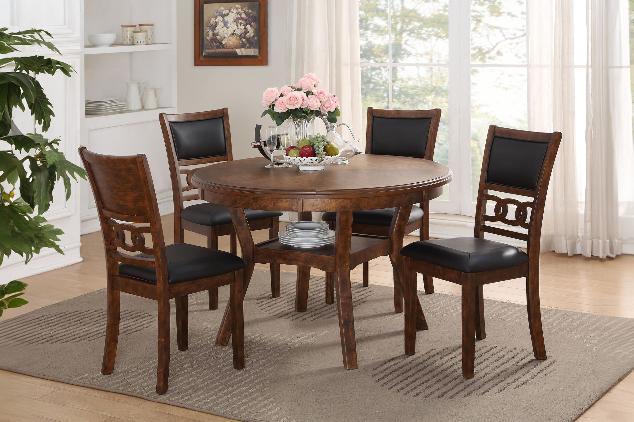 Gia - Round Counter Dining Set