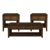 Phillipe - 3 Piece Occasional Table Set (Coffee Table & Two End Table) - Cherry