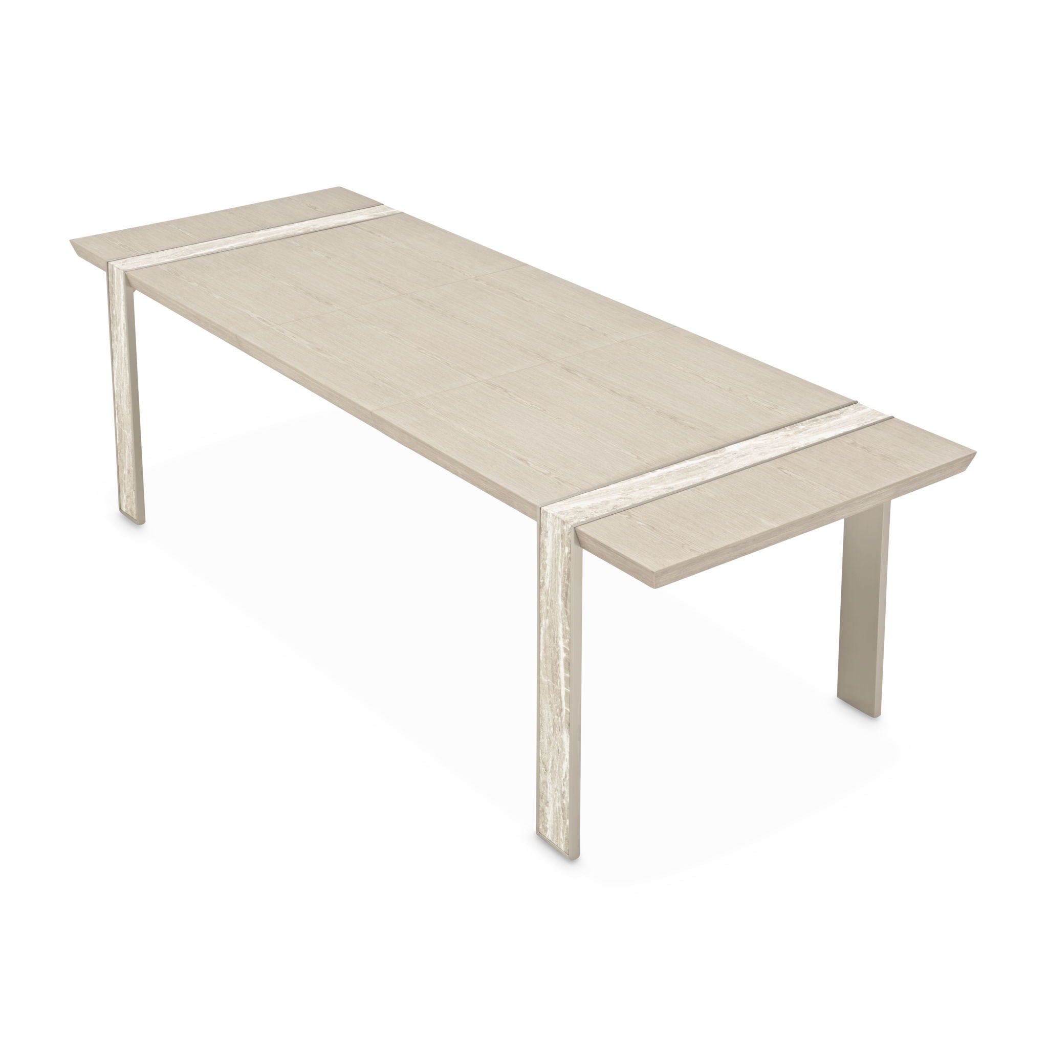 Lotus Bay - Narrow Rectangular Dining Table - Sand