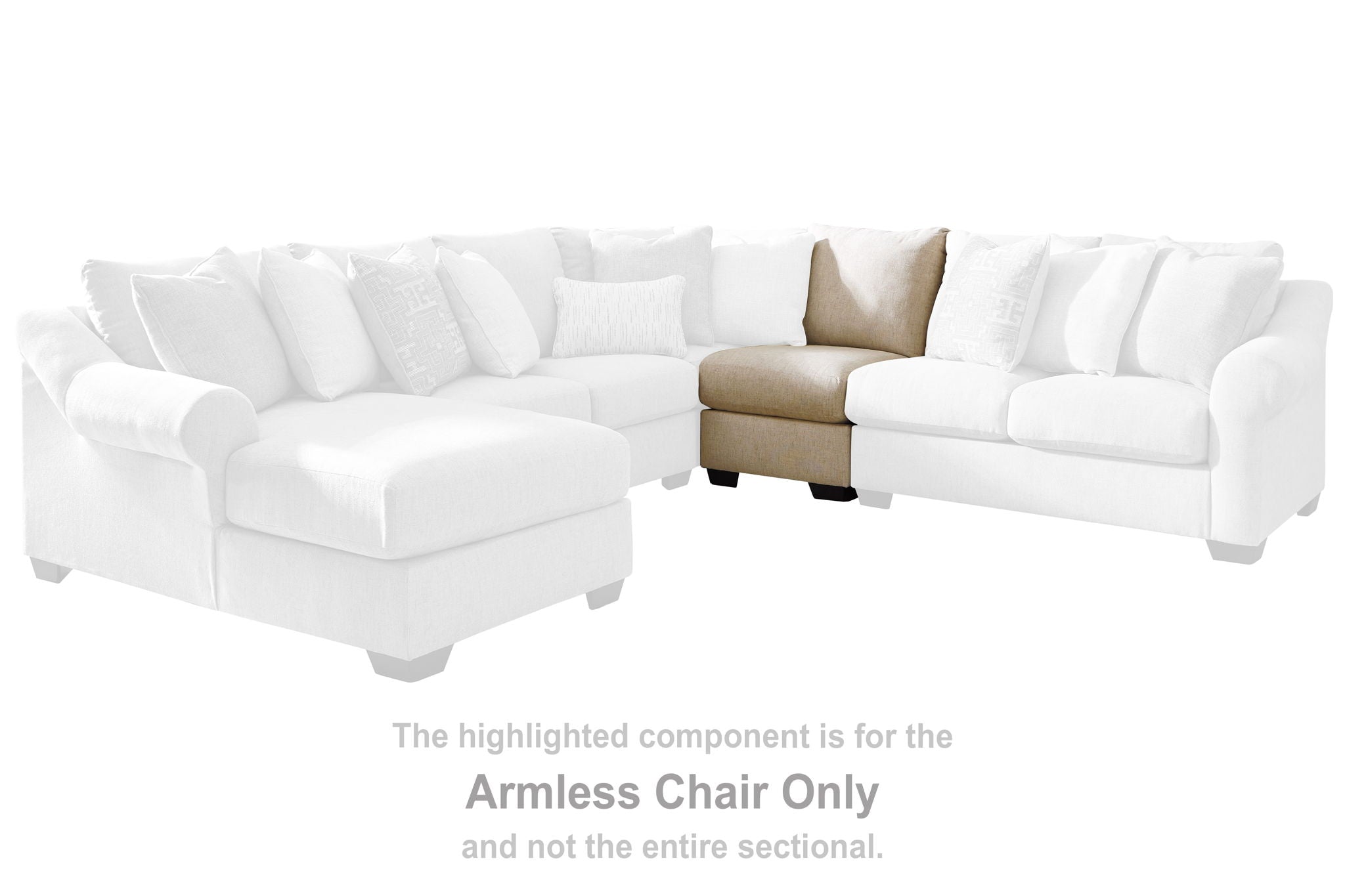 Carnaby - Armless Chair - Linen