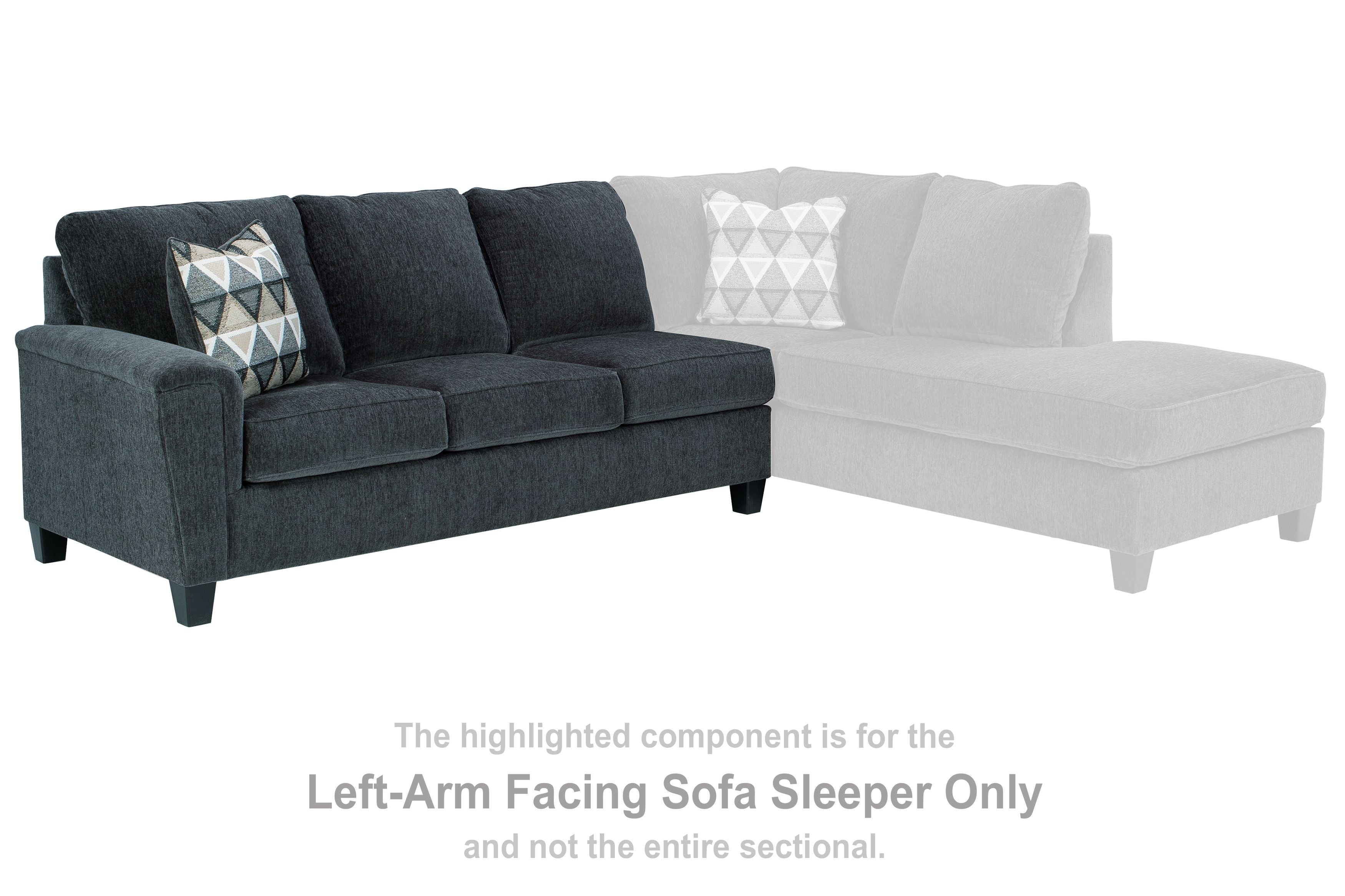 Abinger - LAF Sofa Sleeper - Smoke