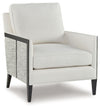 Ardenworth - Accent Chair - Black / Ivory