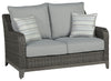 Elite Park - Loveseat w/Cushion - Gray