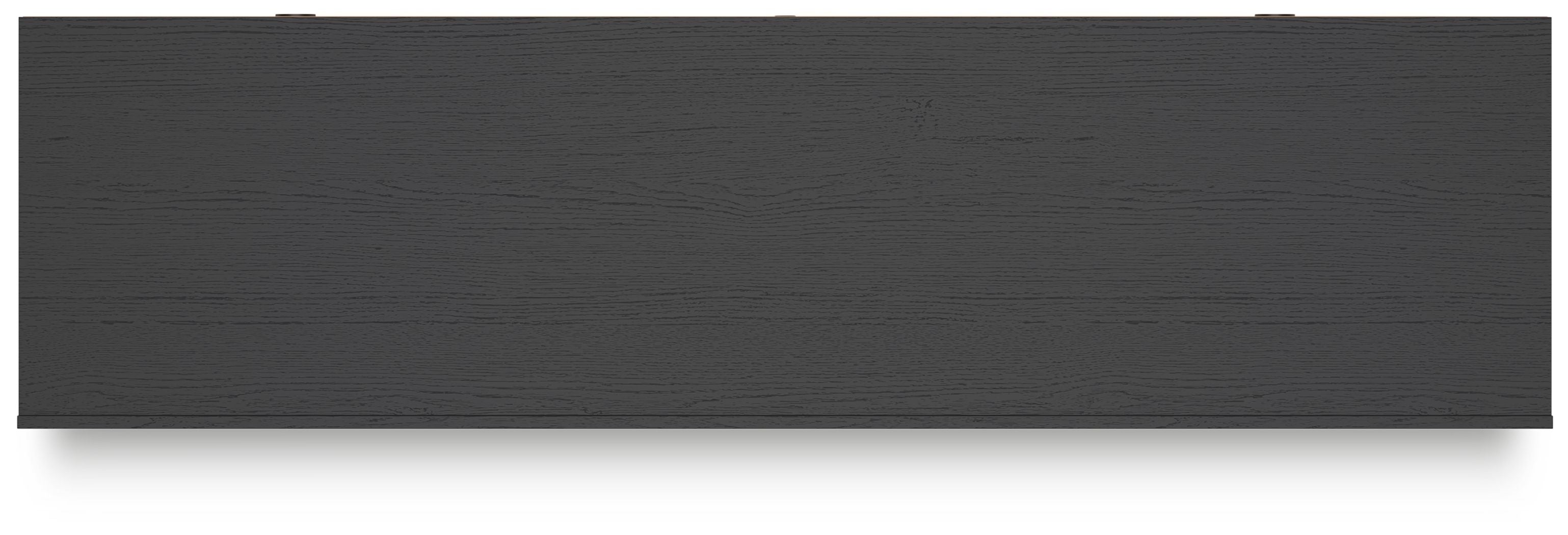 Danziar - Extra Large TV Stand - Black