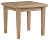 Gerianne - Square End Table - Brown