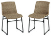 Amaris - Chair (Set of 2) - Brown / Black