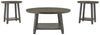 Caitbrook - Occasional Table Set (Set of 3) - Gray