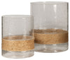 Eudocia - Candle Holder Set (Set of 2) - Clear