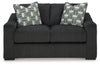 Wryenlynn - Loveseat - Onyx