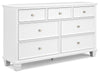 Fortman - Dresser - White