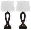 Markellton - Poly Table Lamp (Set of 2) - Black