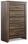 Juararo - Five Drawer Chest - Dark Brown