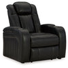Caveman Den - Power Recliner/ Adj Headrest - Midnight