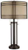 Hanswell - Metal Table Lamp  - Dark Brown