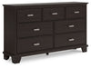 Covetown - Dresser - Dark Brown