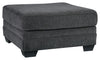Tracling - Oversized Accent Ottoman - Slate