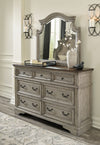 Lodenbay - Dresser, Mirror - Antique Gray
