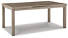 Beach Front - RECT Dining Room EXT Table - Beige