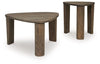 Reidport - Accent Cocktail Table Set (Set of 2) - Grayish Brown