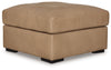 Bandon - Oversized Accent Ottoman - Toffee